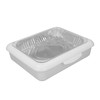 Foil Tray Holder Set Insulation Lightweight Portable Food Foil Dish