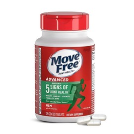 Schiff Move Free Glucosamine MSM Chondroitin 120 tablets [Country of origin: USA], 1 piece / 쉬프 무브프리 글루코사민 MSM 콘드로이친 120정 [원산지:미국], 1개