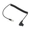 D TAP Male to 4 Pin Mini XLR Adapter Power