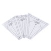 Quilting Rulers Shaped Patch Work Template Tool Ruler DIY Transparent