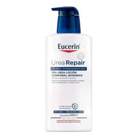 EUCERIN Loción Hidratante Corporal Urea Repair Plus 400ml, Hidratación Intensiva, Urea, Piel Seca y Muy Seca