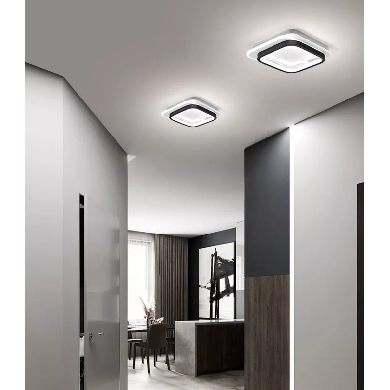 generic Lámpara De Techo Tricolor Led Moderna Para Pasillo Y