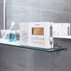 Sangean H201 Shower Radio AM/FM Waterproof, Weather Alert Radio, White
