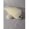 Weighted stuffed animal, white seal or walrus plush with 2-3