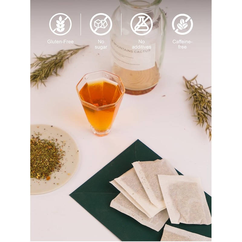 TeeLux Roasted Dandelion Root Tea with Milk Thistle & Peppermint,