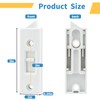 8 Pcs Window Latch Locks Spring Loaded Window Tilt Latch