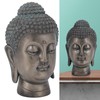Resin Buddha Head Statue Figurine Ornament Buddhist Supplies Home Tabletop