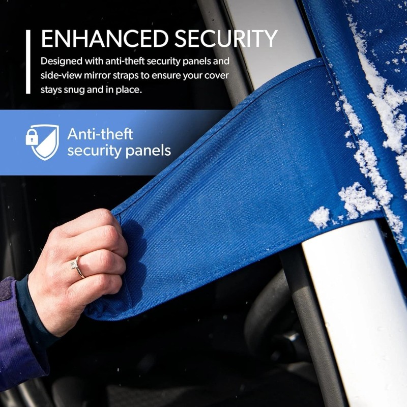 Delk FrostGuard Plus Winter Windshield Cover - Indigo, Standard