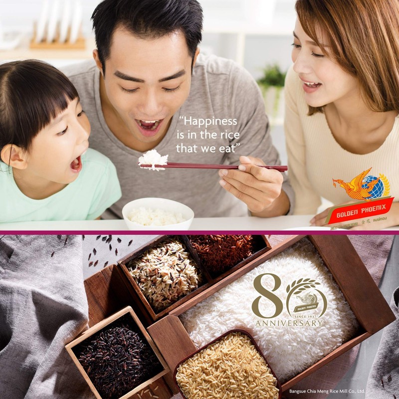 Golden Phoenix Thai Sweet Rice - Premium Sticky Rice for