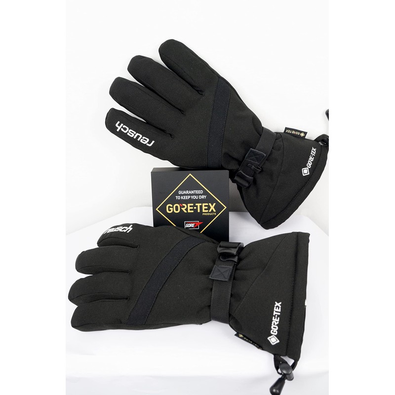 Reusch GORE-TEX 7701 Unisex Winter Gloves Warm Black/White XS