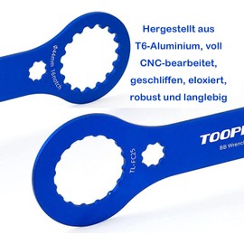 KEWAYO BB Wrench Bicycle Bottom Bracket Wrench Centerlock Tool for Shimano BBr60 Mt800 Mt9100 XDR Da TL-FC25 TL-FC24