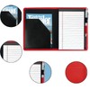 Lcjtop Padfolio Binder A5 Document Organizer with Refillable Lined Notepad,