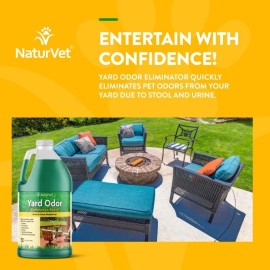 NaturVet Yard Odor Eliminator - 64oz, Grass/Patios​