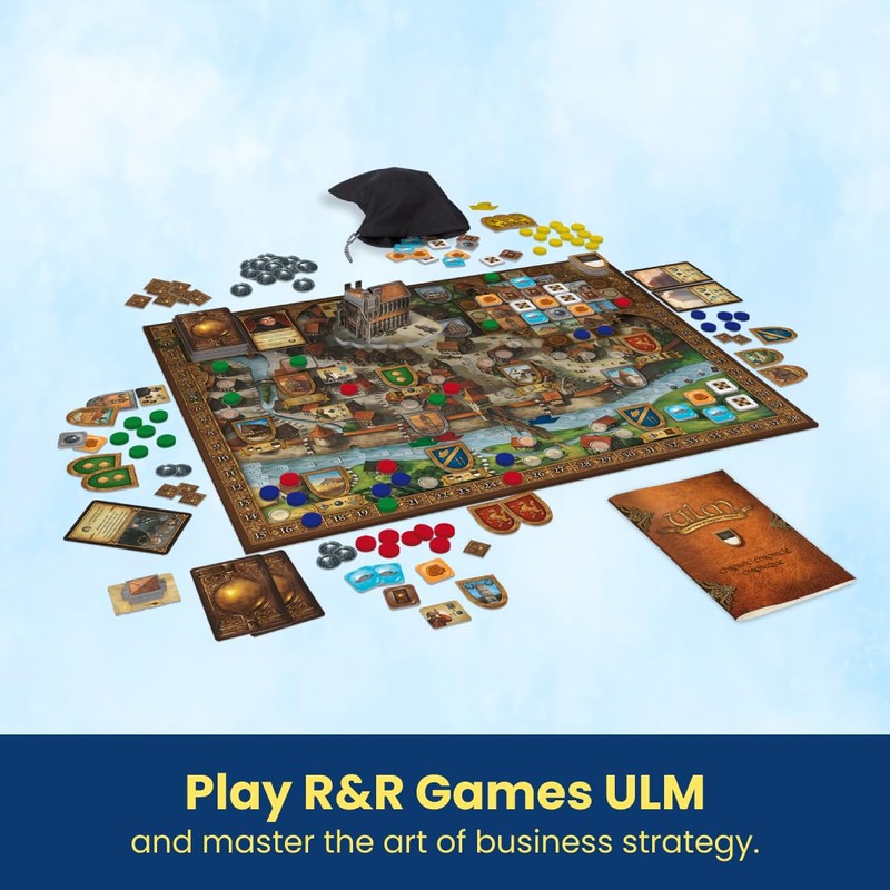 R&R Games ULM, Family Board Game, Strategy Game for Teens