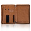 Link Luck Portfolio Organizer - 3 Ring Binder with Zipper,