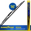 Goodyear Reveal 16" Conventional Windshield Wiper Blade, Rust-Resistant Replacement Wiper