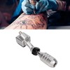 Rotary Tattoo Machine Kit Complete Professional Red Power Supply Silver