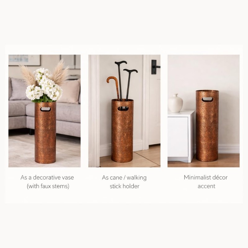 Concepts 21 inch Heavy Duty Metal Umbrella Stand - Durable