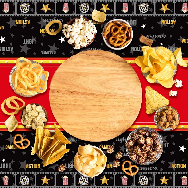 Movie Night Table Covers Waterproof Oil Proof Spill Proof Table
