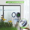 PAIZOO Aquarium Thermometer Digital, LED Fish Tank Thermometer Wireless Accurate