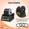 5 Packs of Rock Tumbler Replacement Belts, Only Compatible with