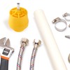 PVC Pipe Threader Kit for Electric Drill, PVC Thread Maker