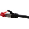 Triplett 3' Black CAT6A 10GBPS Professional Grade SSTP 26AWG Patch