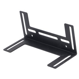 Computer Cooling Fan Holder, Thickened Stainless Steel Bracket, Baking Paint, Easy Installation, Screw Hole Mounting, for 8 Cm, 9 cm, 12 cm Fan with Case (BLACK)