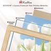 KissNow 24x30 Poster Frame set of 2, Natural Oak Wood