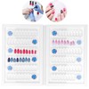 96 Colors Nail Gel Polish Display Book Detachable Magnetic Nail