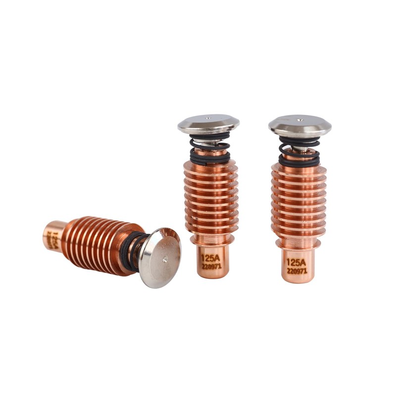 CZlewan 10Pcs 220971 Electrodes &10Pcs 220975 125A Nozzle Tips Compatible