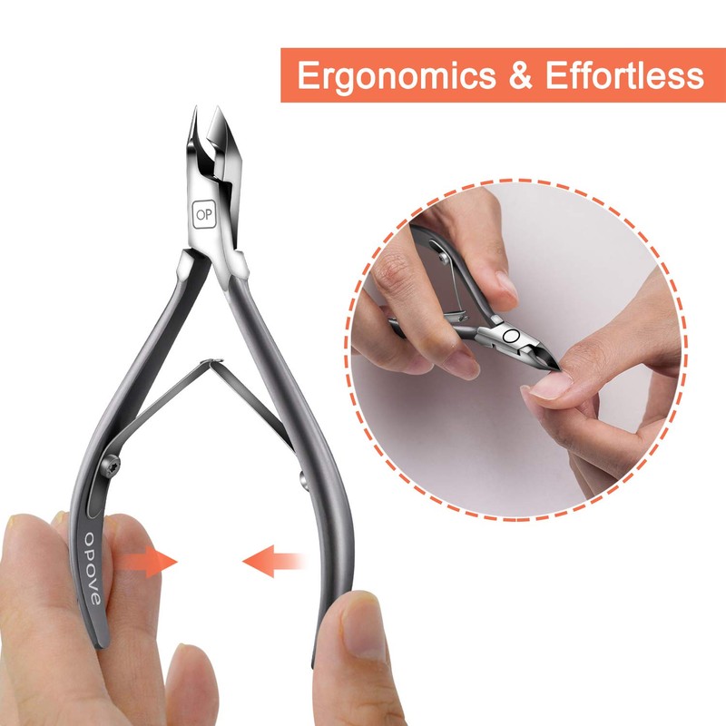 Cuticle Nippers Salon Grade for Manicurist Extremely Sharp Effortless Cuticle