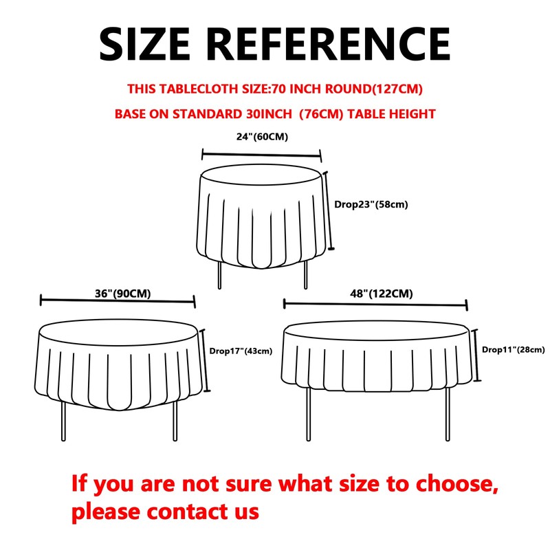 JYFLZQ Navy Blue Sequin Tablecloth 70" Round Sparkly Drape Table