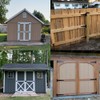HILLMASTER 6 Inch T-Strap Heavy Duty Shed Door Hinges Gate