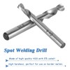Mesee 2 Pieces HSS Spot Weld Drill Bit Set, High-Speed