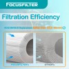FOCUSFILTER FD4626 FD4637 OEM Grade Diesel Fuel Filter, for 2017-2024