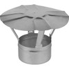 Proper Tools Galvanised Steel Chimney Cowl - Ø 80 mm