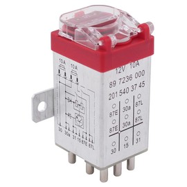 DUZEPA Overload Protection Relay ABS Surge Protection Relay Overload Suitable for Mercedes-Benz W201 W202 W124 W129 W126