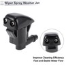 RATCHROLL Windshield Washer Nozzle for Toyota Camry 2007-2015 Front with