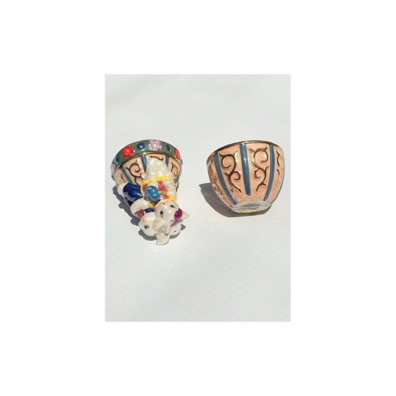 Christopher Radko Dapper Bunnies Salt & Pepper #01-6154-0