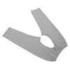 Urinary Incontinence Care Pants Front Rear Crotch Opening Elderly Nursing