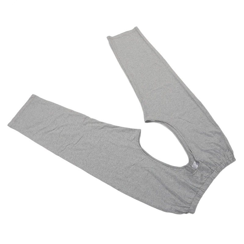 Urinary Incontinence Care Pants Front Rear Crotch Opening Elderly Nursing