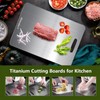Titanium Cutting Board, Double Sided 2025 New Titanium Cutting Boards