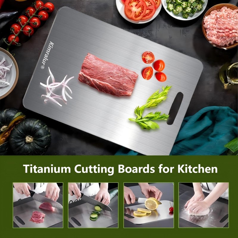 Titanium Cutting Board, Double Sided 2025 New Titanium Cutting Boards