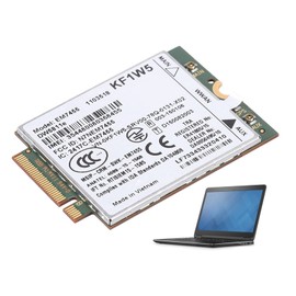 Wireless EM7455 4G LTE Módulo, Inalámbrico Qualcomm Módulo de Tarjeta 4G LTE WWAN NGFF, Reemplazo para DW5811e, Compatible con 2016 Modelos Ordenador Portátil, Operación de