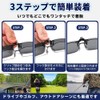 [Penguin Fly] Sunglasses Men's Polarized Clip-On Over Glasses Flip-Up Type