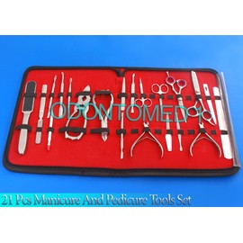 ODM 21 Pcs Best Collection Manicure And Pedicure Tools Set Bts-164