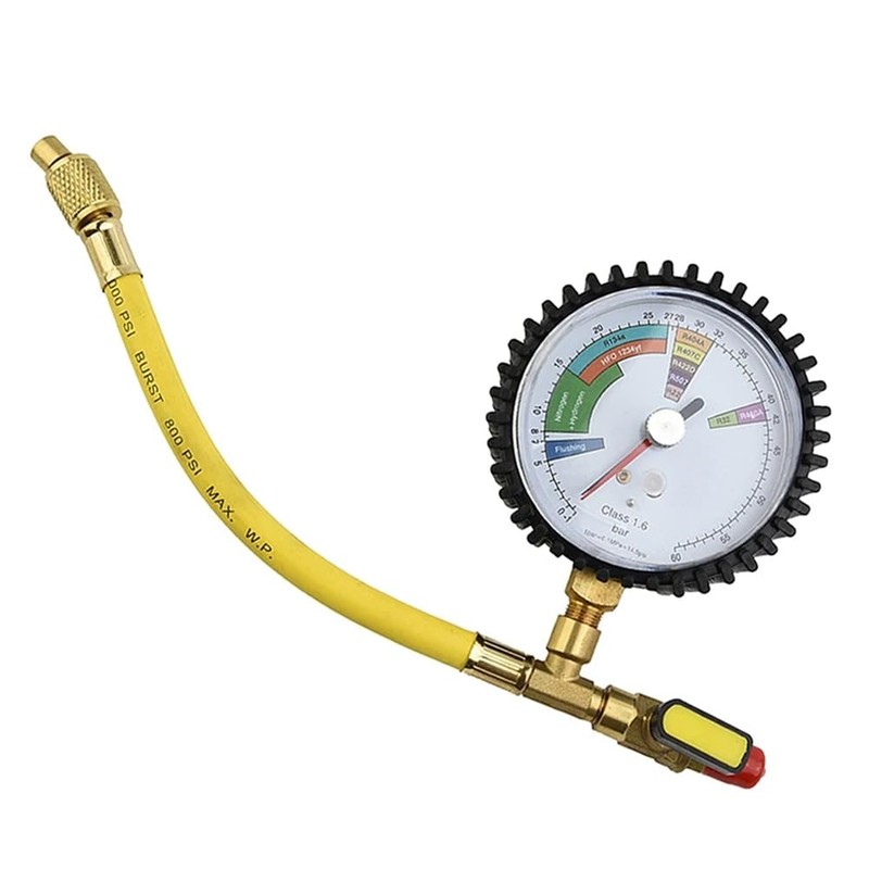 Nitrogen Pressure Tester Air Conditioner HVAC Systems Cold Table Regulator