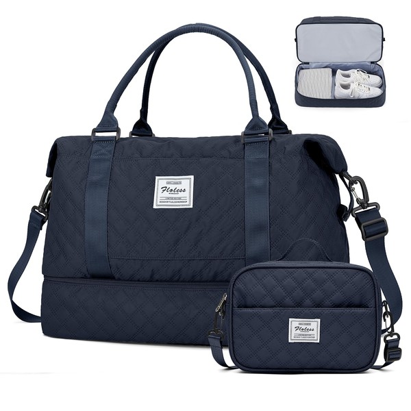 Weekender Bags for Women, Carry-On Personal Item Bag, Overnight Travel