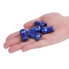 [Partools] Lock Nuts Blue Car Tire Wheel Nuts M12 Short